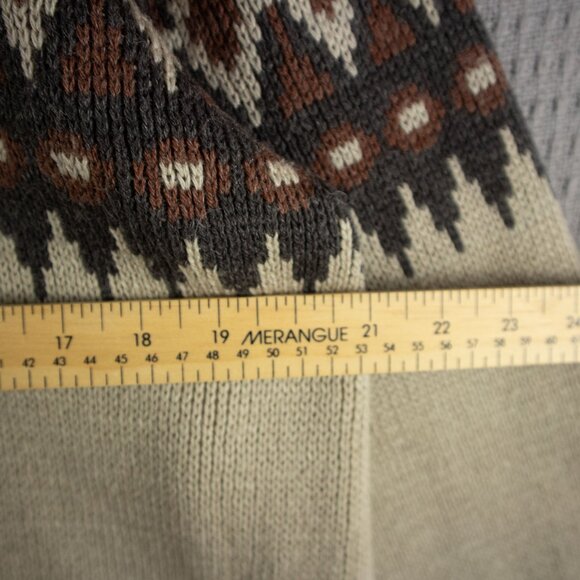 White Ram Vintage 70s Men's Cardigan Sweater M Canada - Picture 6 of 8